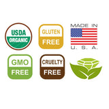 4-Pack Organic Lemonade Flavor Lip Balm. Certified USDA Organic.
